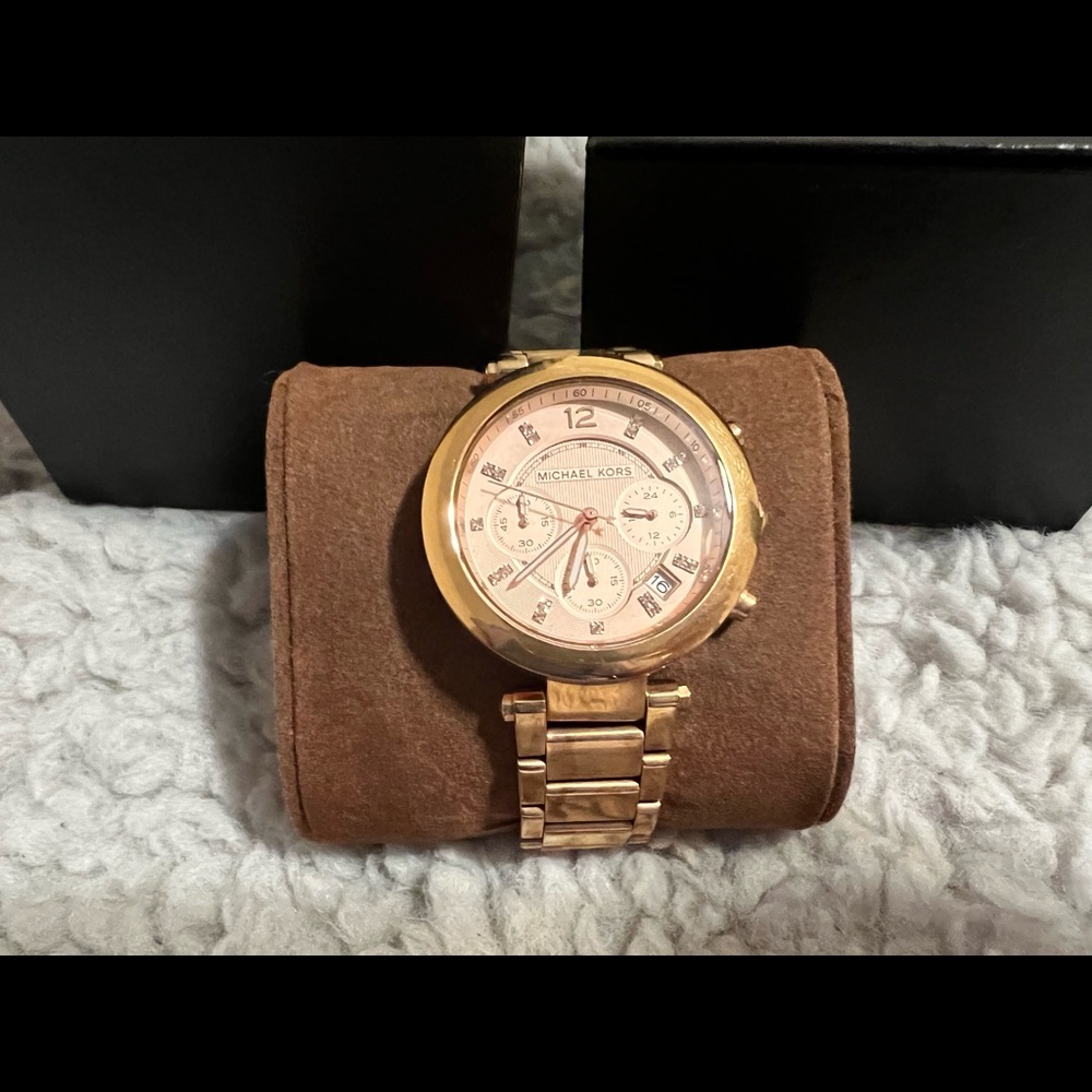 Michael Michael Kors, Watch, Rose Gold View 3